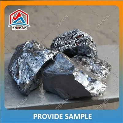 10-15 mm 99% de pureza Silicon Metal 2202